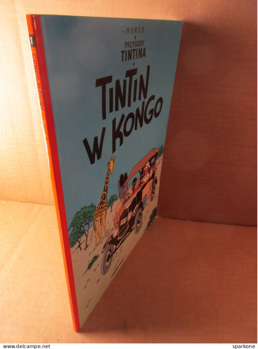 Très Rare - Tintin W Kongo - Przygody Tintina - Version Polonaise - éditions De 2002 - BD & Mangas (autres Langues)