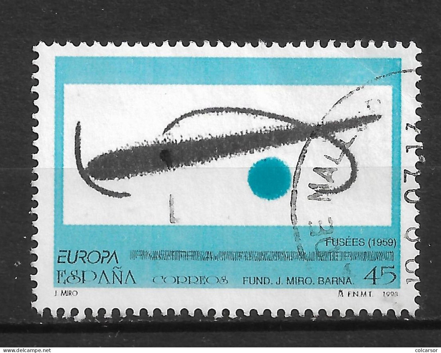 ESPAGNE N°  2843   "  EUROPA " - Gebraucht