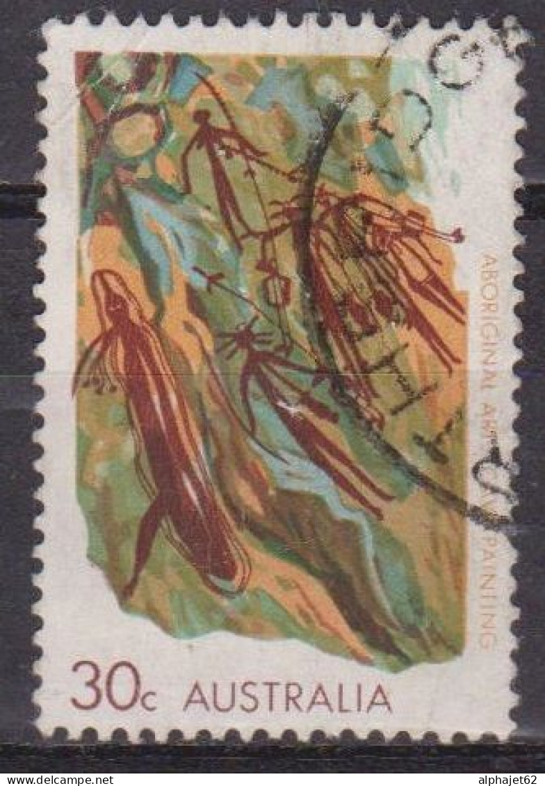 Art Aborigène  - AUSTRALIE - Fresque - N° 445 - 1971 - Used Stamps