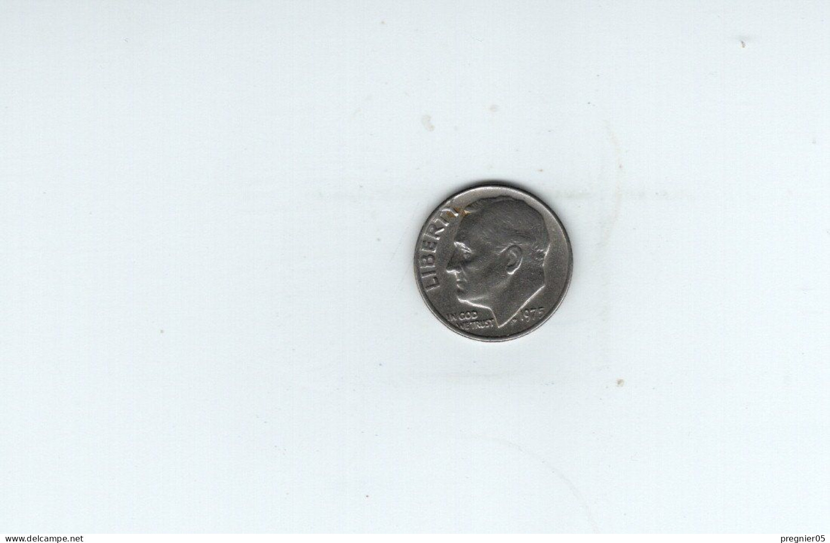 USA - Pièce 10 Cents Roosevelt Dime  1975 SUP/XF  KM.195a - 1946-...: Roosevelt