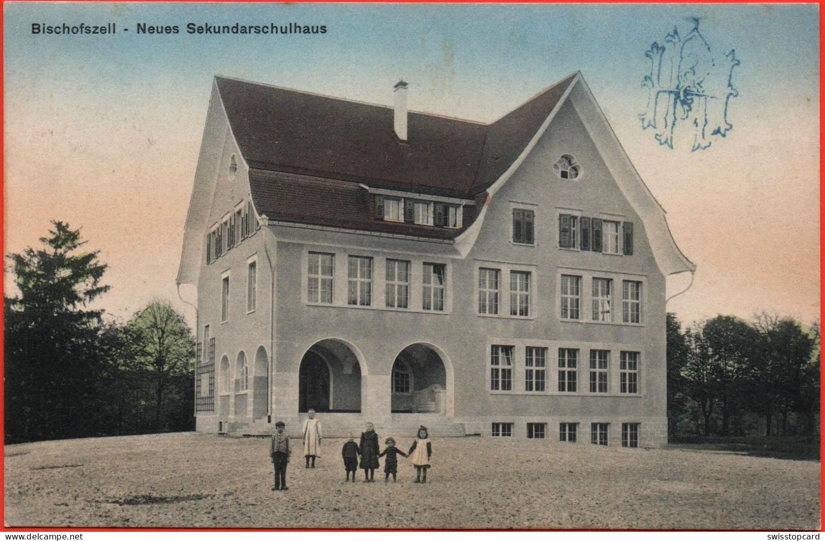 BISCHOFSZELL Neues Sekundarschulhaus Gel. 1910 N. Teufen - Bischofszell