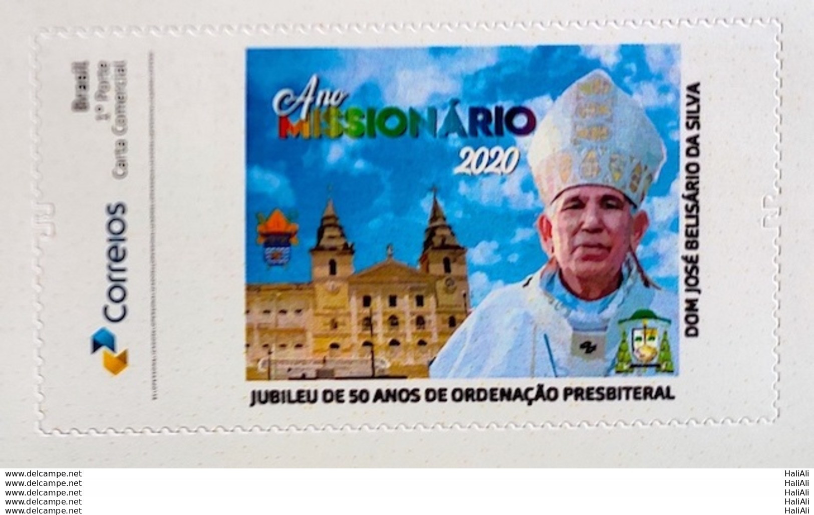 PB 149 Brazil Personalized Stamp Dom Jose Belisario Religion 2020 - Personalisiert