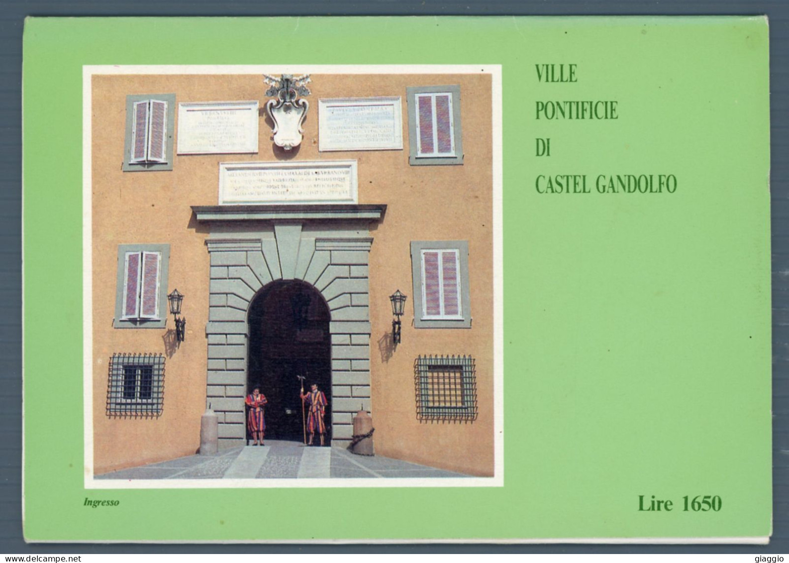 °°° Francobolli - N. 1871 - Vaticano Cartoline Postali Ville Pontificie Di Castelgandolfo °°° - Postwaardestukken
