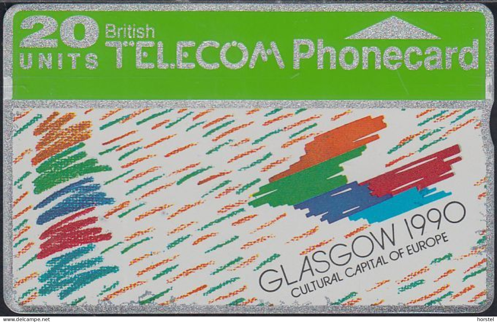 UK Btc 016 Glasgow City Of Culture 1990 - 20 Units - 021H - BT Allgemeine