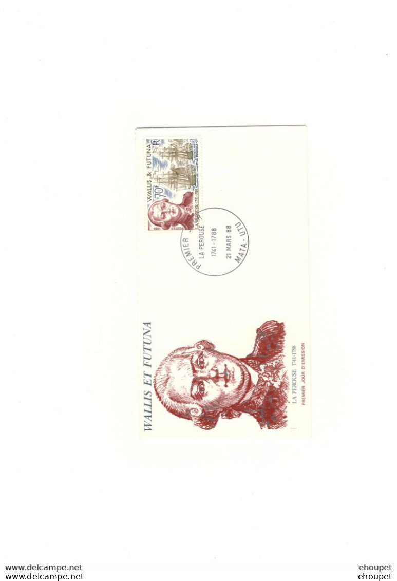 FDC 21 MARS 1988 LA PEROUSE - Lettres & Documents