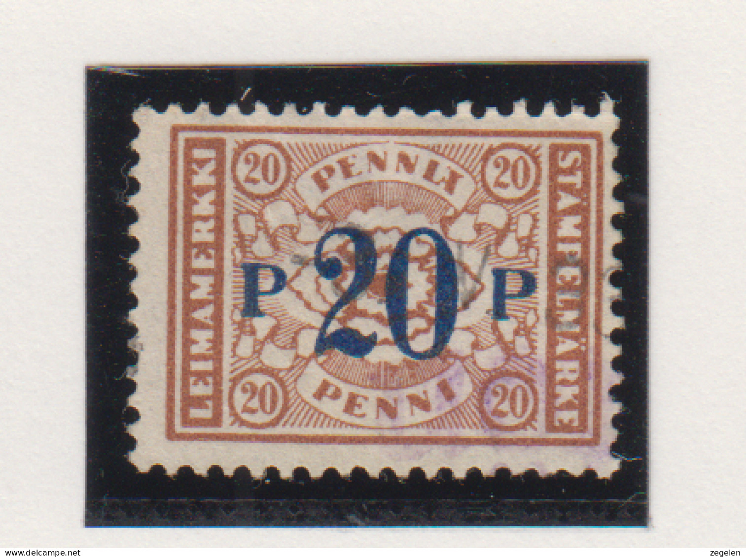 Finland Fiskale Zegel Cat. Barefoot Documentary 144 - Revenue Stamps