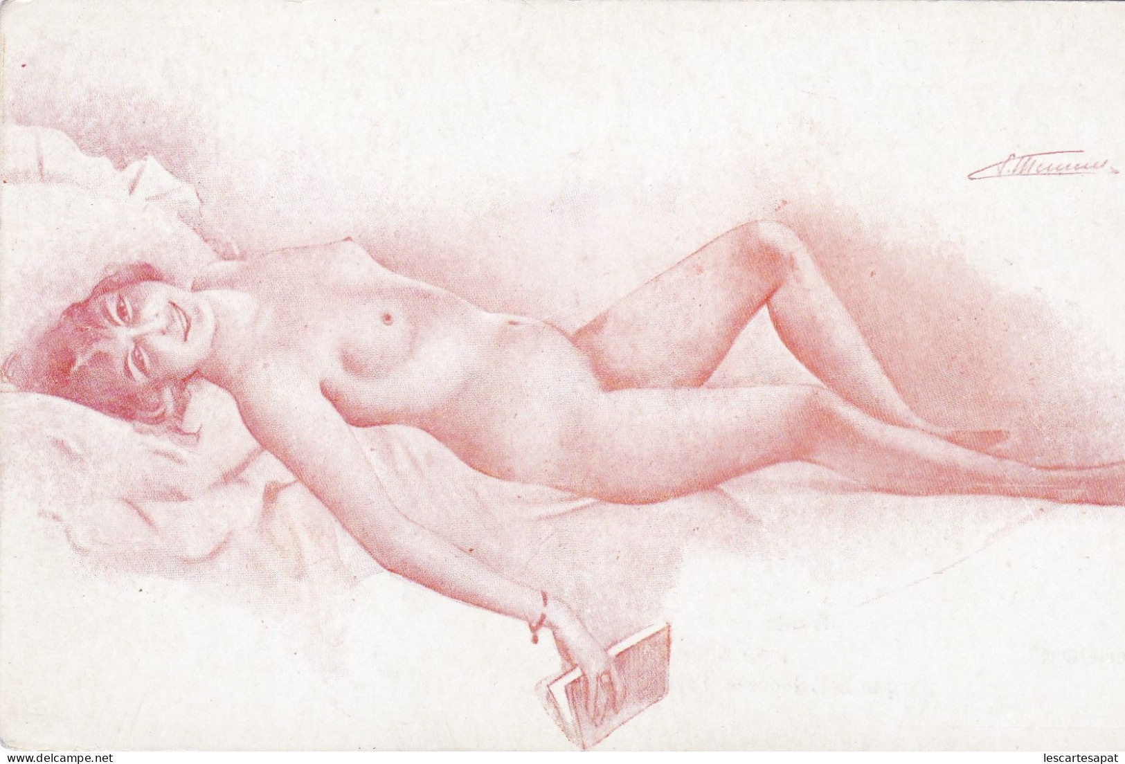 Illustrateur S. Meunier - Etude De Nu - Série 43 N°4 - Meunier, S.