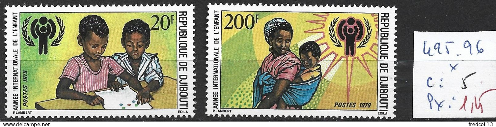 DJIBOUTI 495-96 * Côte 5 € - Djibouti (1977-...)