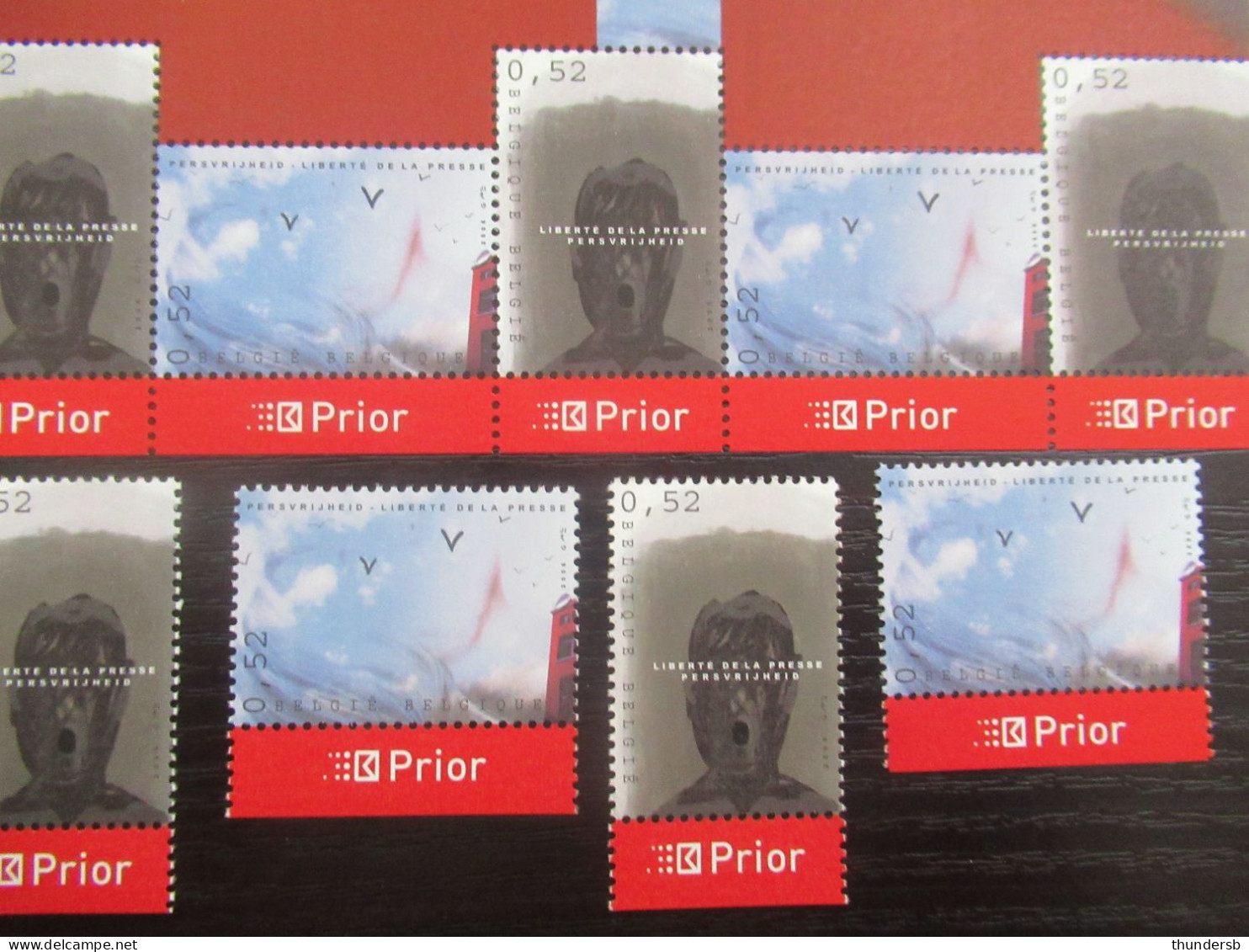 F3494/95 En 3494/95 'Persvrijheid' - Postfris ** - Face Value: 4,68 Euro - Ungebraucht