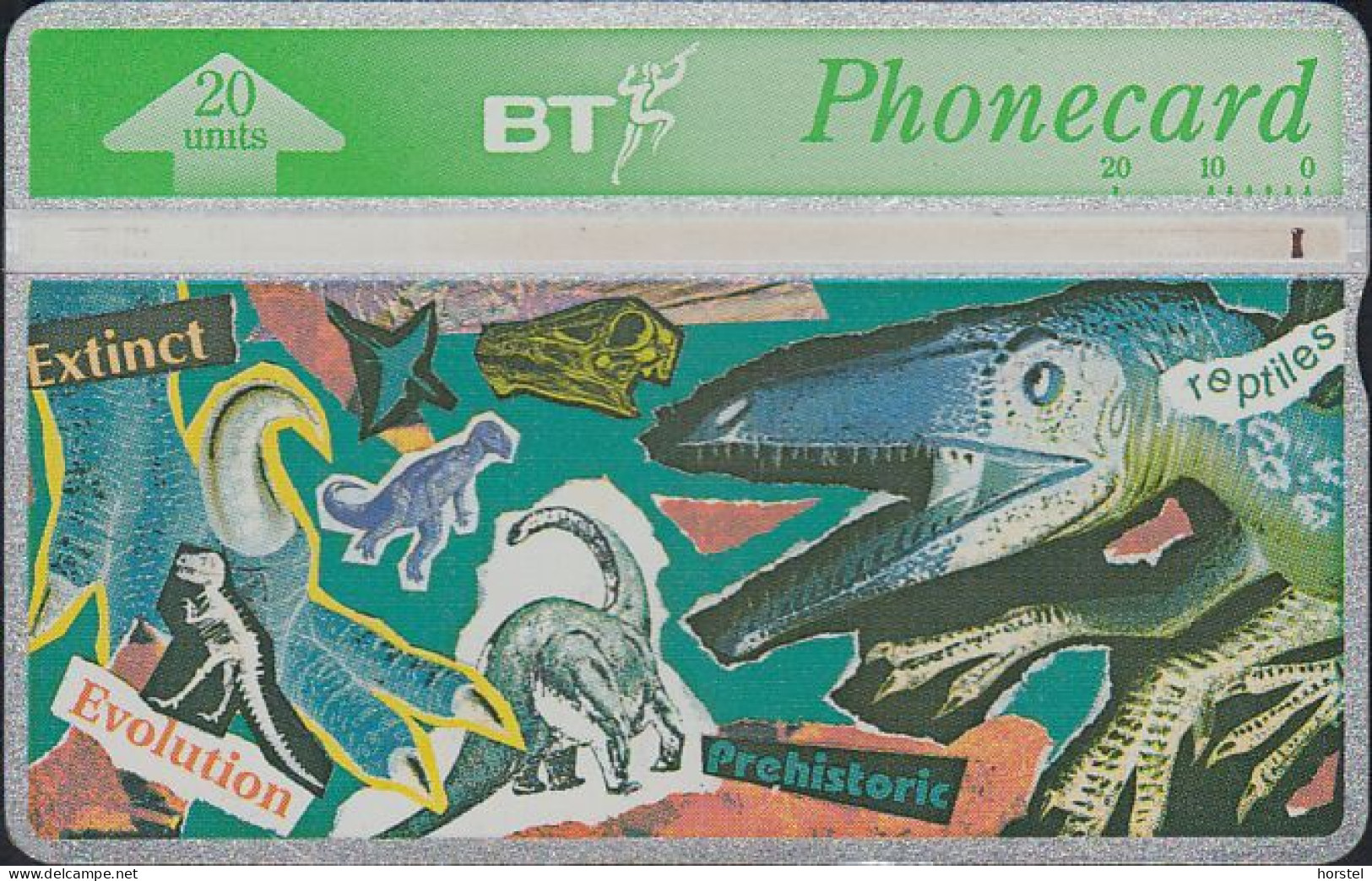 UK Btc 082 Young Series (3) - Dinosaurs - 20 Units - 347A - BT Allgemeine