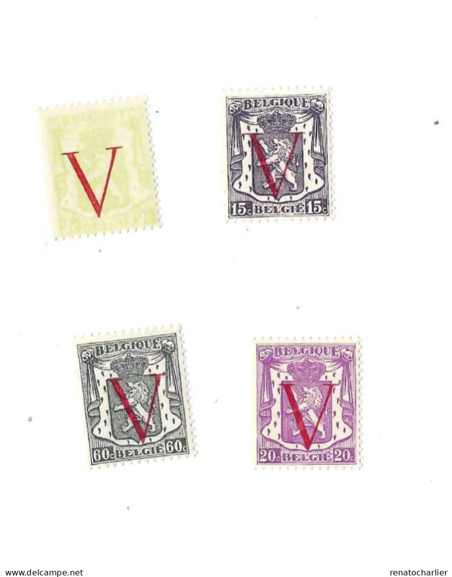 Victoire. - 1935-1949 Small Seal Of The State