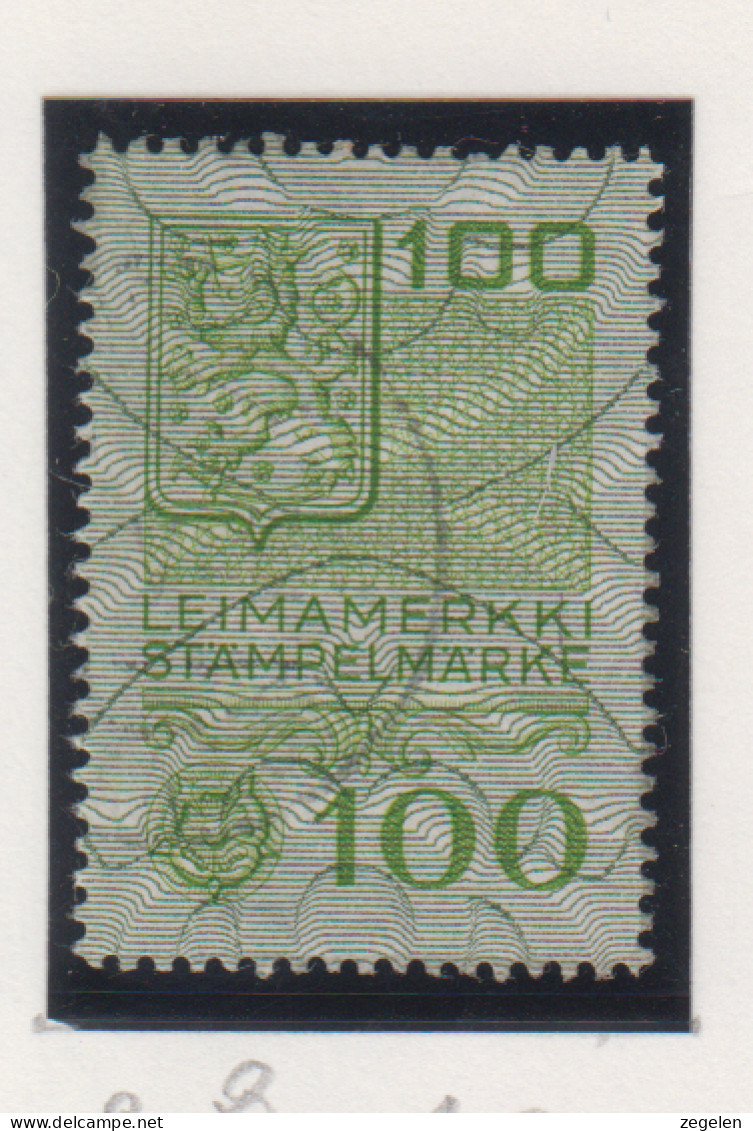 Finland Fiskale Zegel Cat. Barefoot Documentary 209 - Revenue Stamps