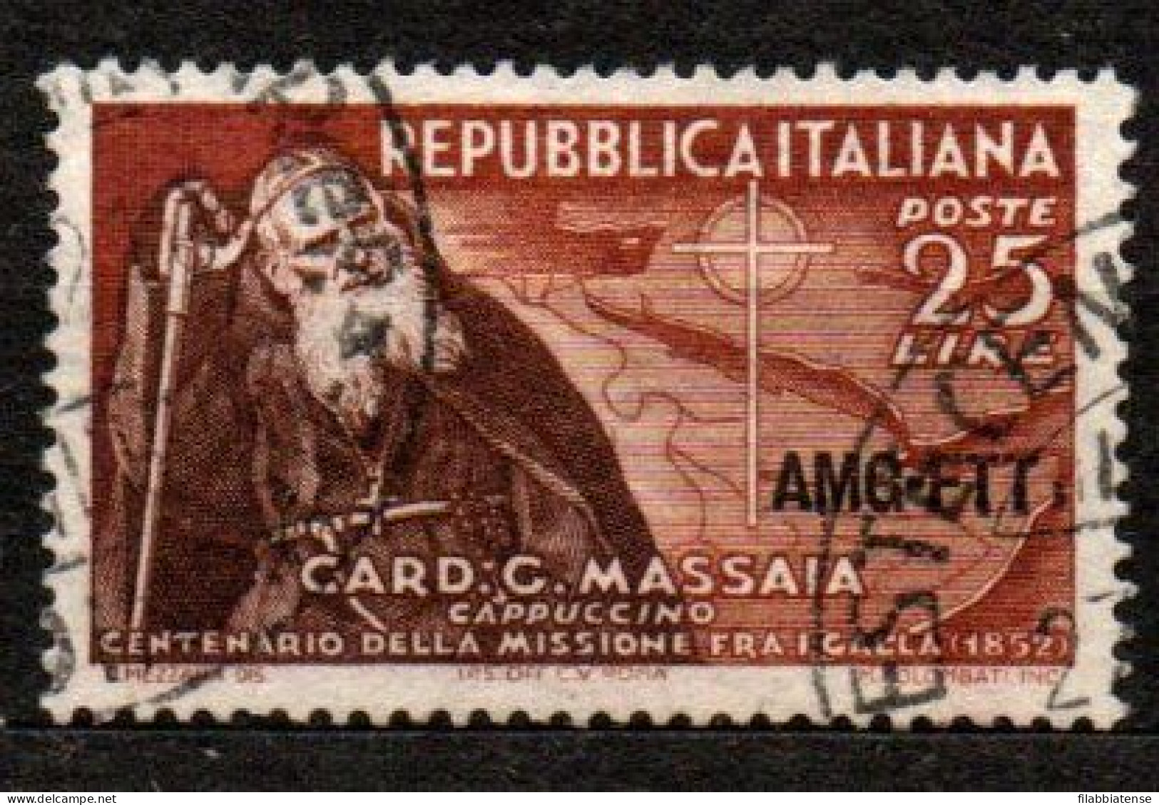 1952 - Trieste A  160 Cardinale Massaia     ------ - Oblitérés