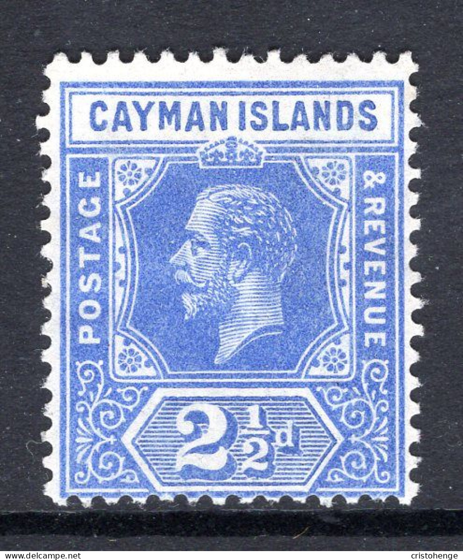Cayman Islands 1912-20 KGV - Wmk. Mult. Crown CA - 2½d Bright Blue HM (SG 44) - Cayman Islands