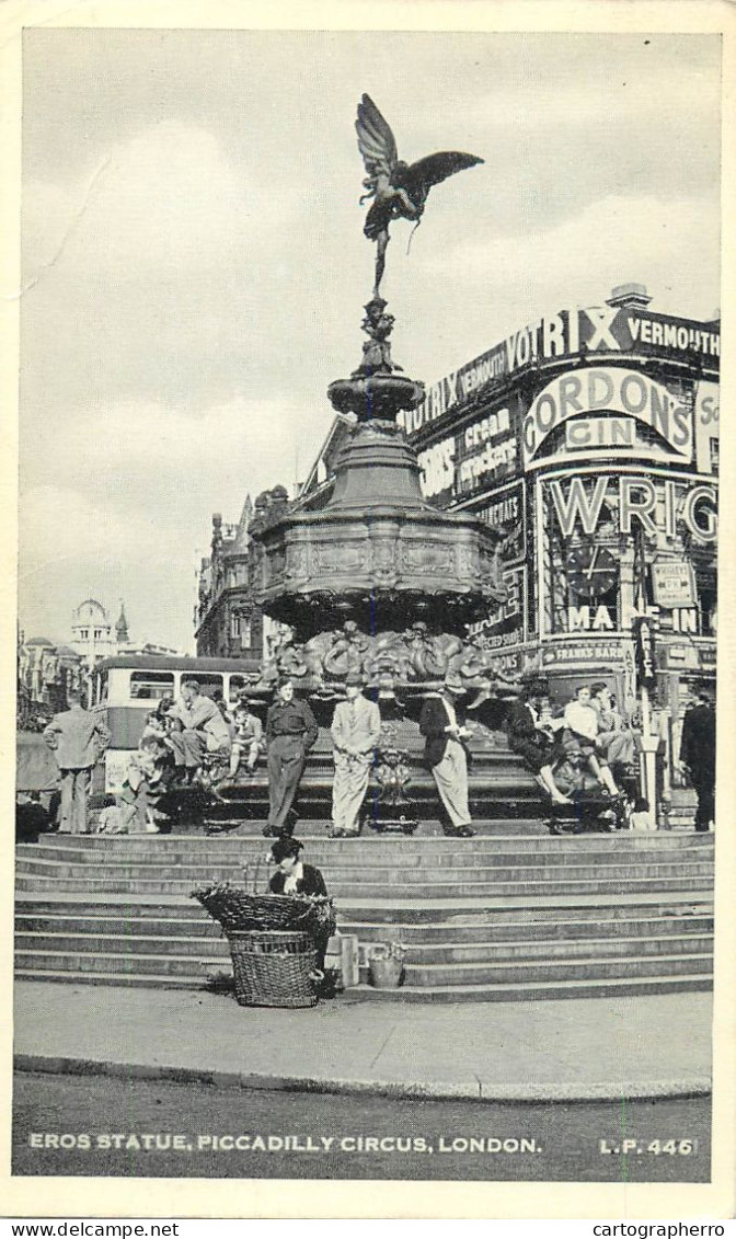 United Kingdom England London Piccadilly Circus Eros Statue - Piccadilly Circus