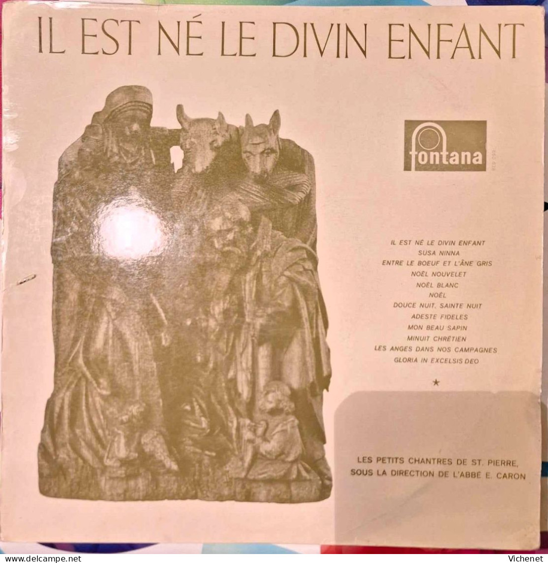 Les Petits Chanteurs De St. Pierre – Il Est Né Le Divin Enfant - 25 Cm - Formats Spéciaux