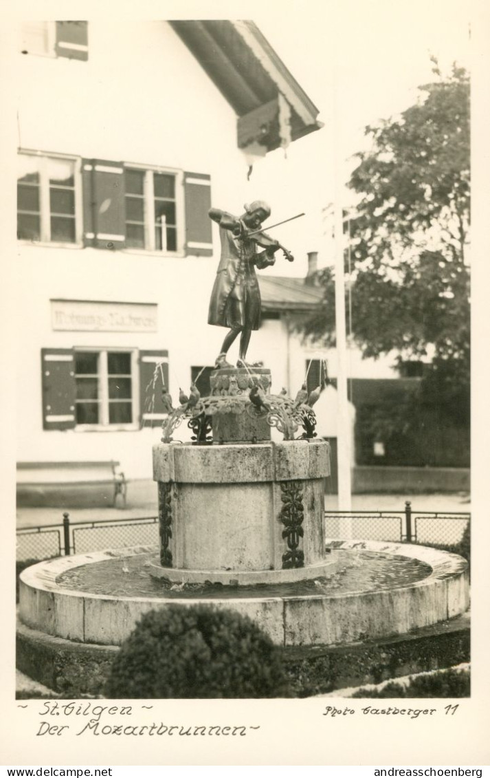 St. Gilgen - Mozartbrunnen - St. Gilgen