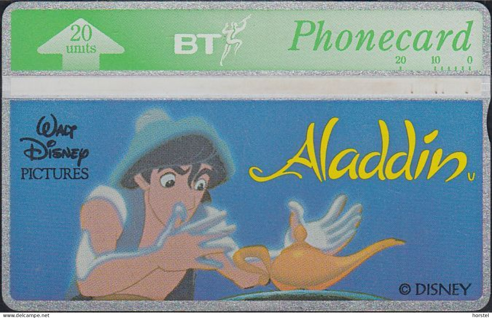 UK Btc 105 W.Disney Aladdin (1) - Lamp - 20 Units - 332F - BT Allgemeine