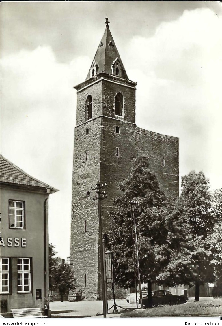 Strassfurt, Straßfurt, DDR, Stadtkirche St. Johannis, Gelaufen 1969 - Stassfurt