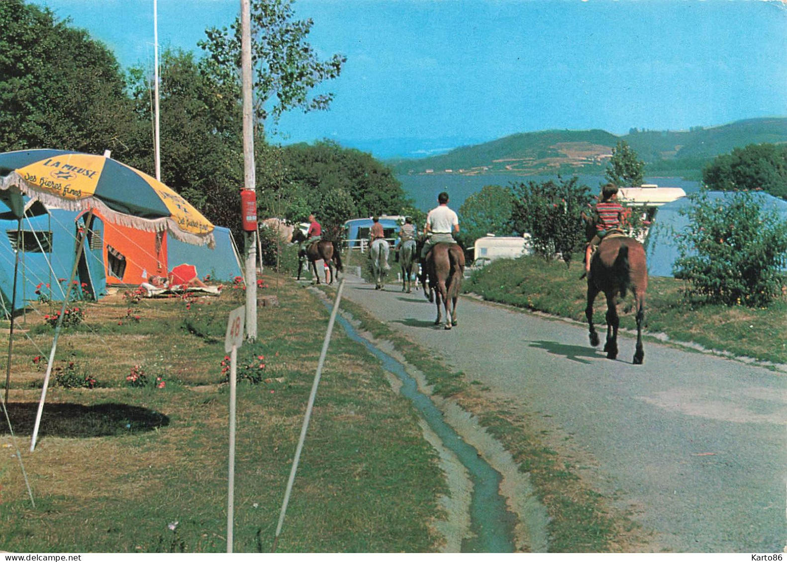 La Salvetat Sur Agout * Le Camping De La Raviège * Vue Sur Le Lac * Chevaux - La Salvetat