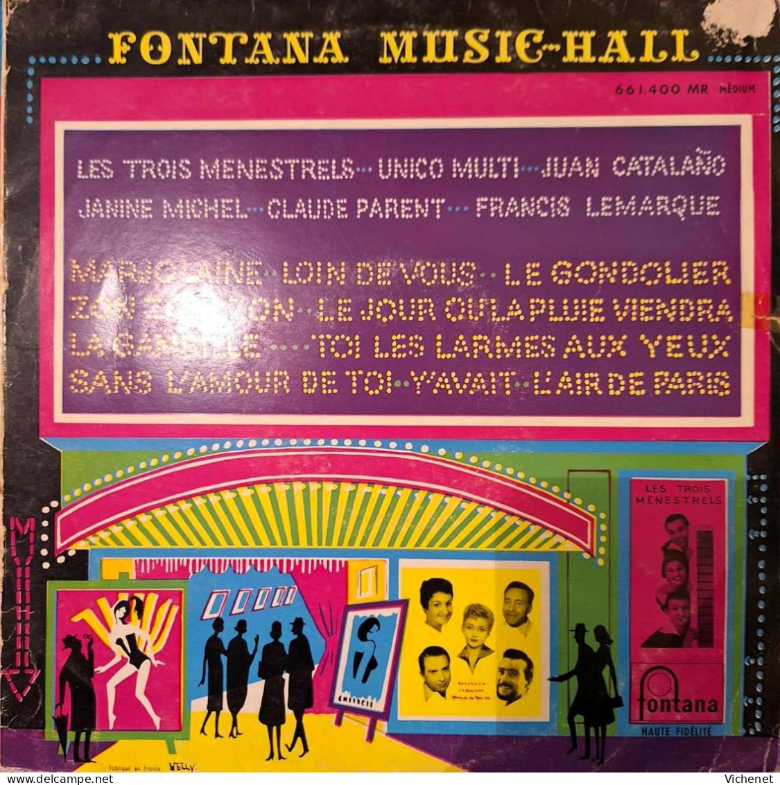 Fontana Music-Hall 1 - 25 Cm - Formats Spéciaux