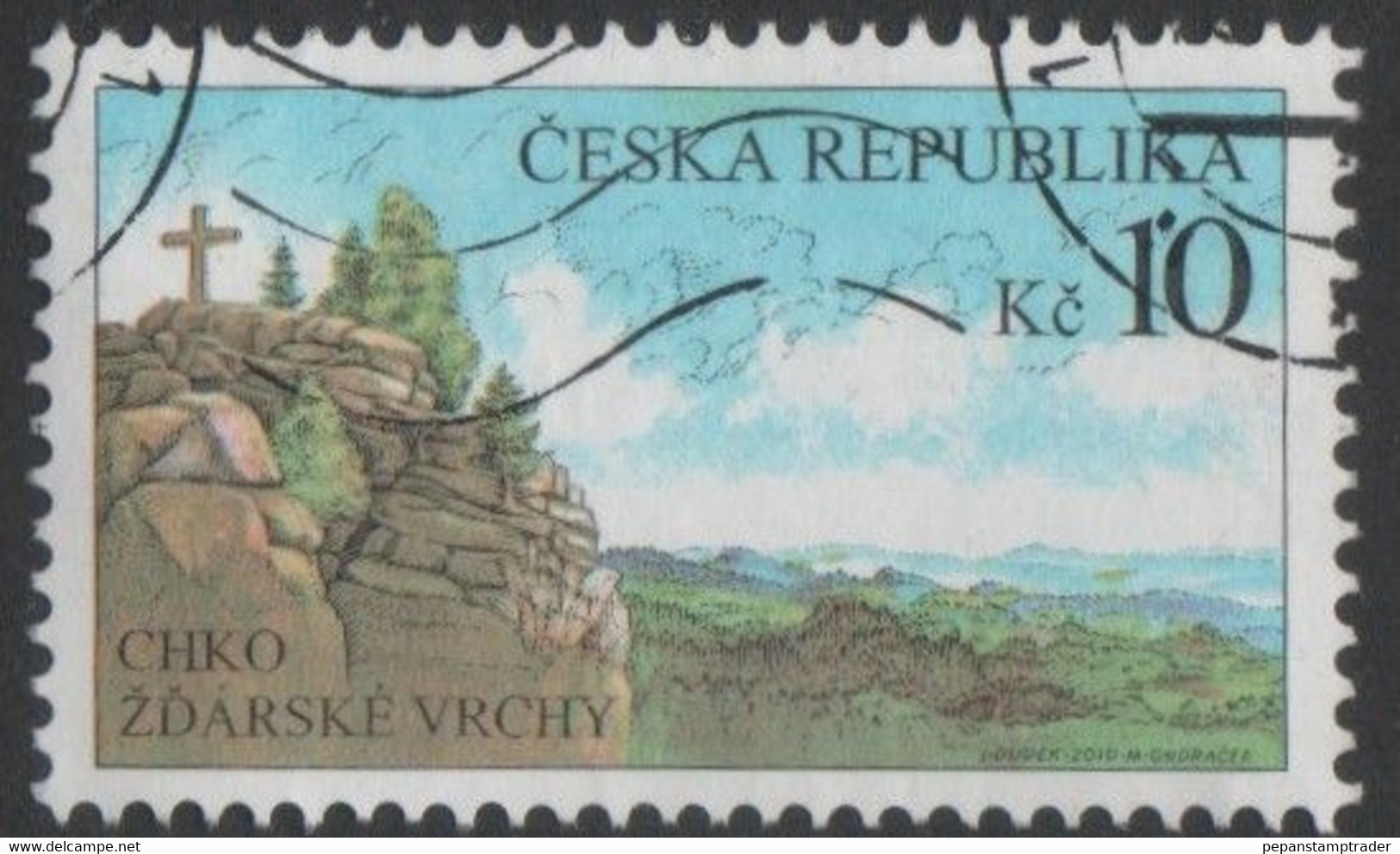 Czech Rep. - #3456 -  Used - Usati