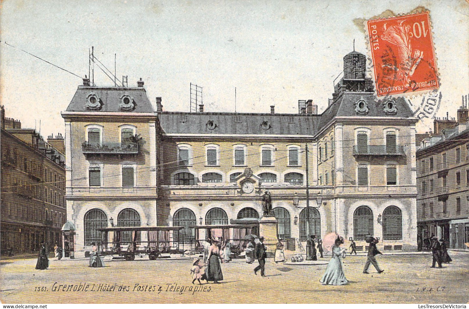 FRANCE - Grenoble - L'hotel Des Postes Et Des Telegraphes - Carte Postale Ancienne - Grenoble