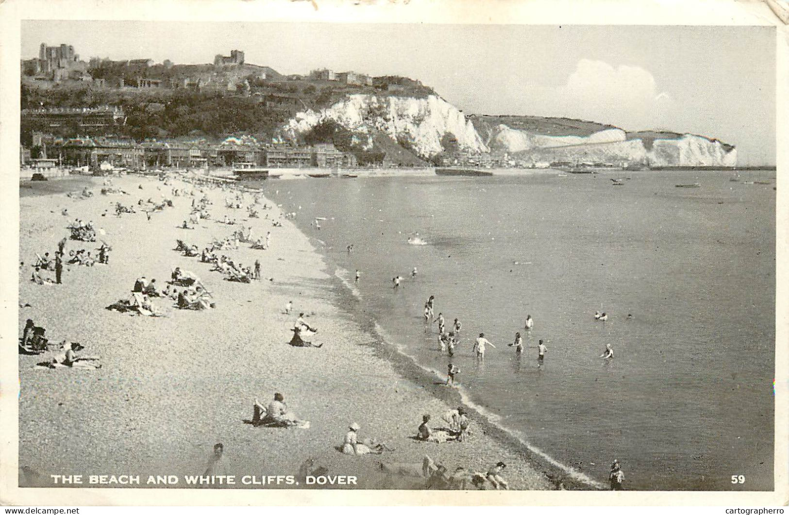 United Kingdom England Dover Beach And White Cliffs - Dover