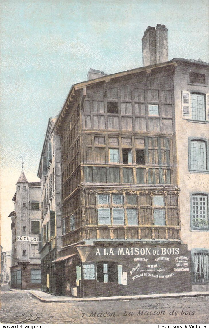 FRANCE - Macon - La Maison De Bois - Carte Postale Ancienne - Macon