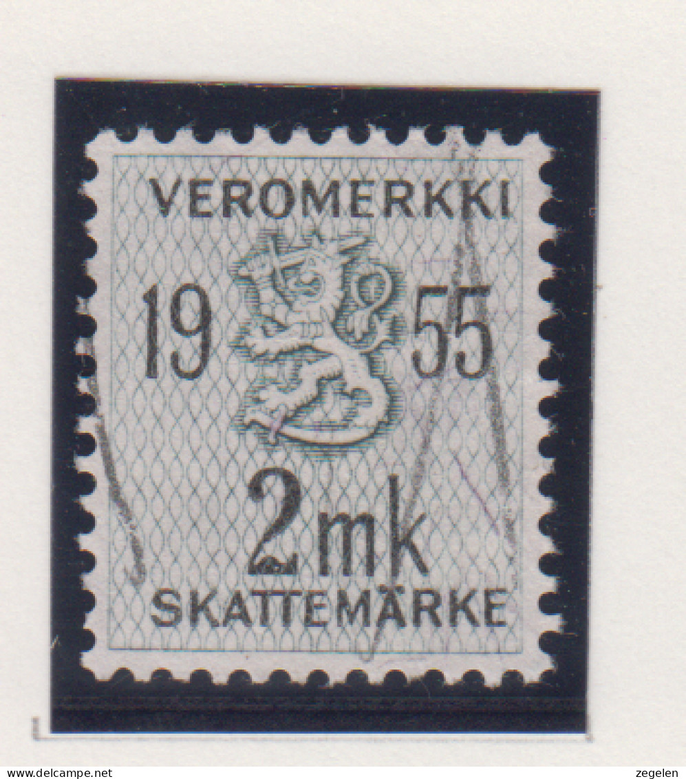 Finland Fiskale Zegel Cat. Barefoot Veromerkki/Income Tax 42    Jaar 1955 - Revenue Stamps