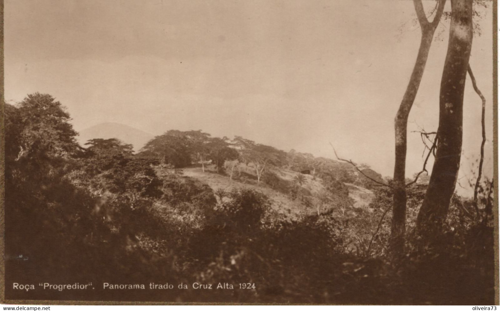 SÃO TOMÉ - Roça Progredior - Panorama Tirado Da Cruz Alta - Sao Tome En Principe