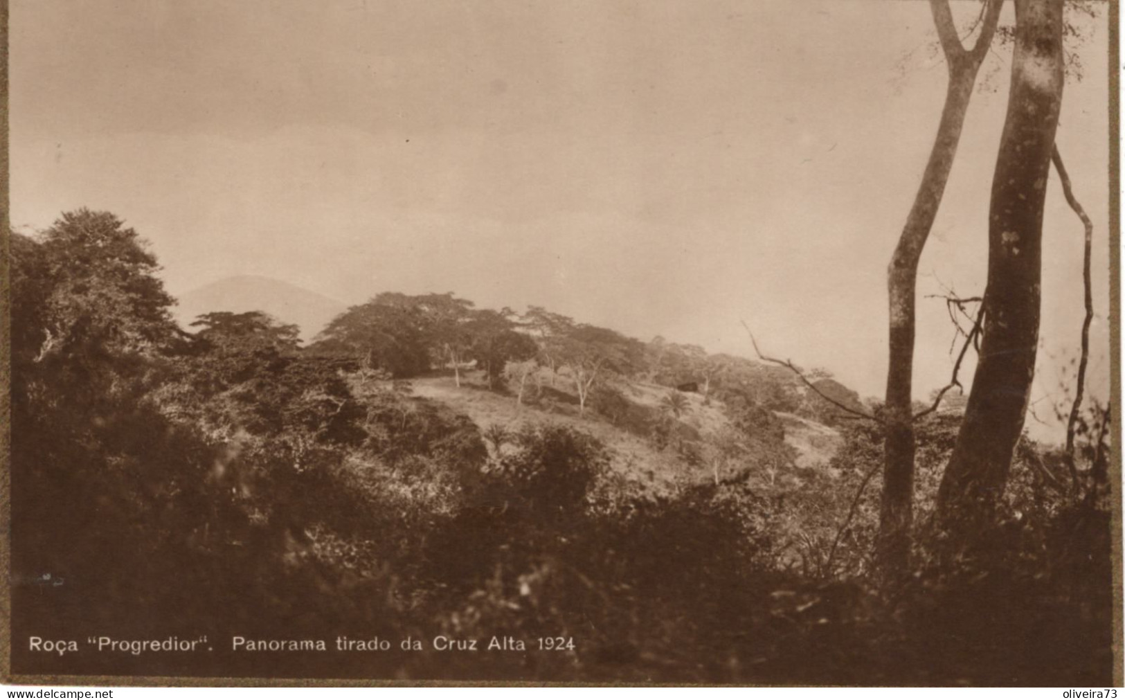 SÃO TOMÉ - Roça Progredior - Panorama Tirado Da Cruz Alta - Sao Tome Et Principe