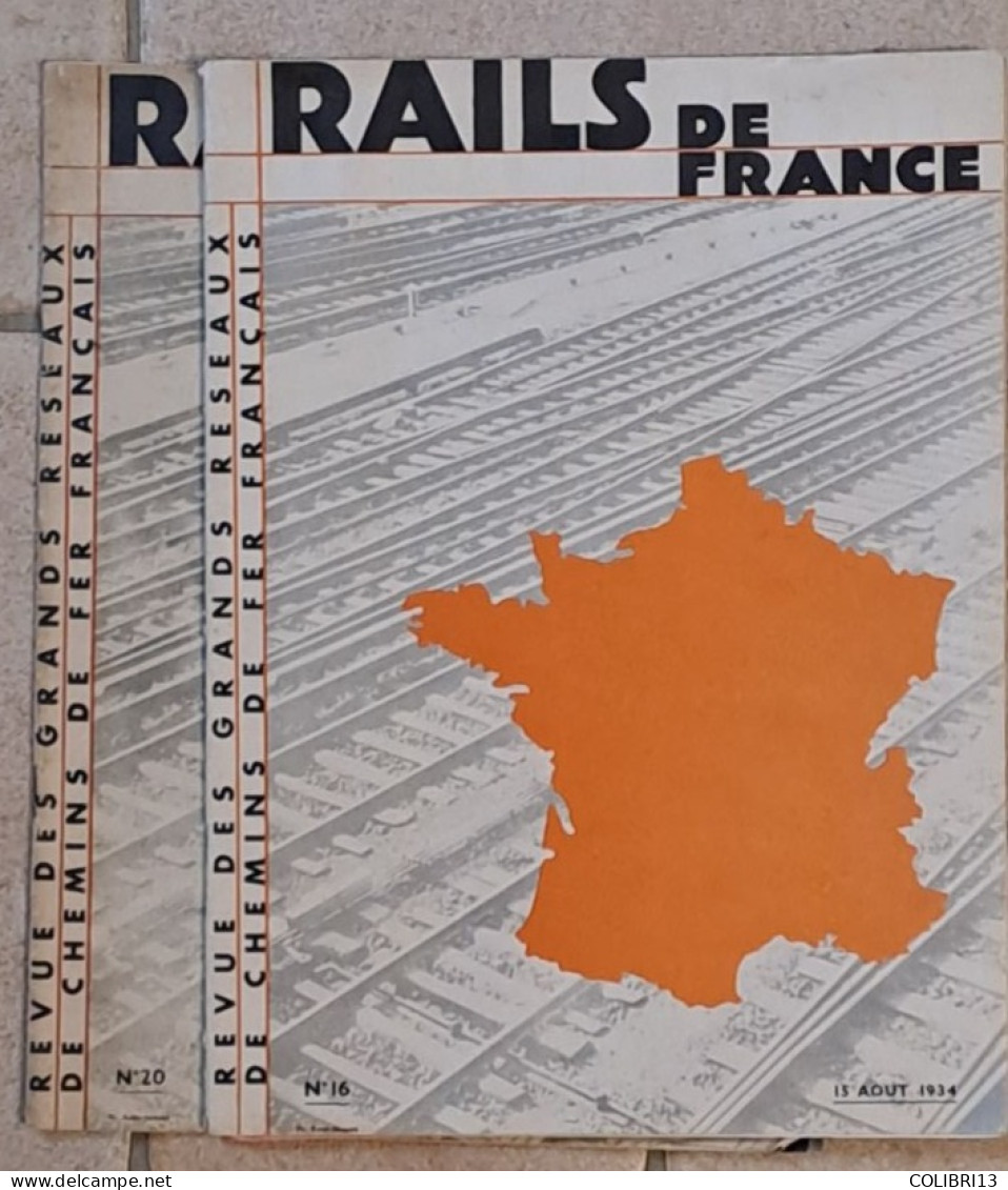 TRANSPORTS URBAINS FERROVIAIRES LOT De Différentes Revues RAILS MOCI  DE FRANCE Revue TRANSPORT URBAIN Conférence Europé - Lotti E Stock Libri