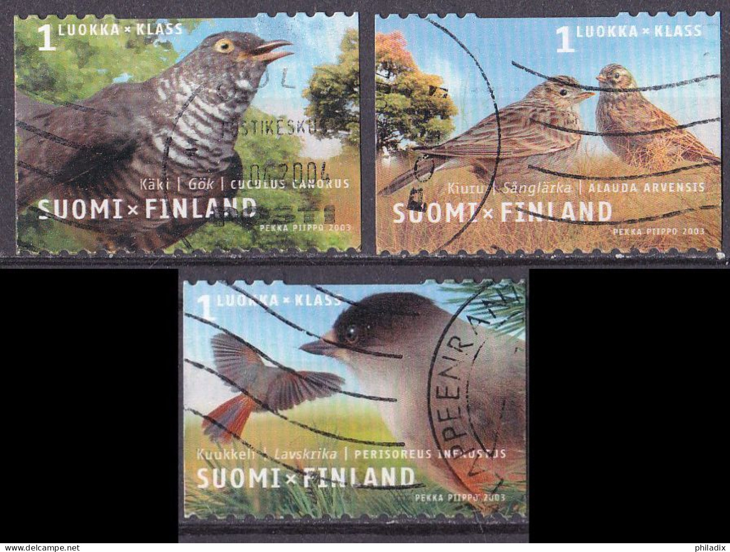 Finnland Satz Von 2003 O/used (A1-37) - Used Stamps