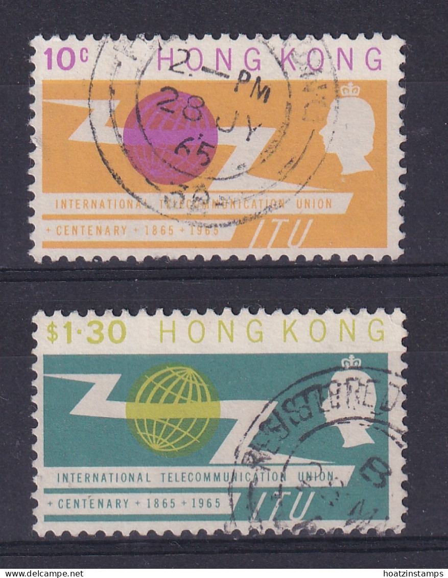 Hong Kong: 1965   I.T.U. Centenary    Used - Gebraucht