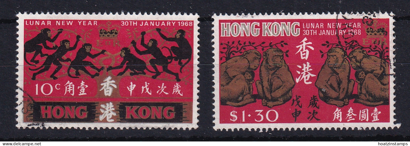 Hong Kong: 1968   Chinese New Year ('Year Of The Monkey')    Used - Usati