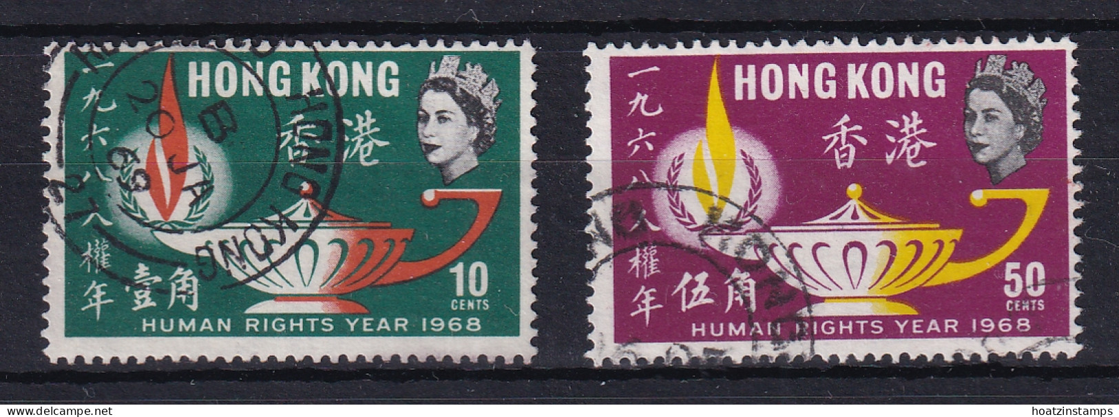 Hong Kong: 1968   Human Rights Year    Used - Used Stamps