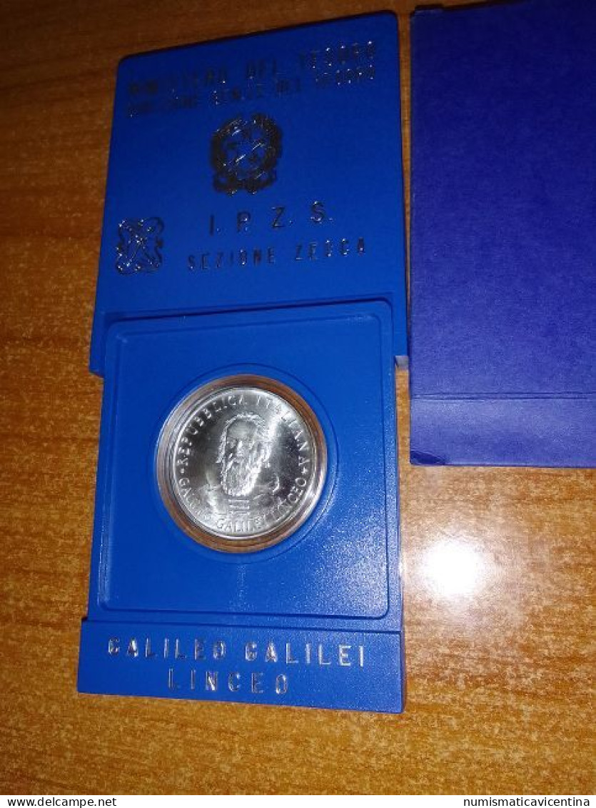 ITALIA 500 Lire 1982 GALILEO GALILEI Italy Silver Coin Italie - Conmemorativas