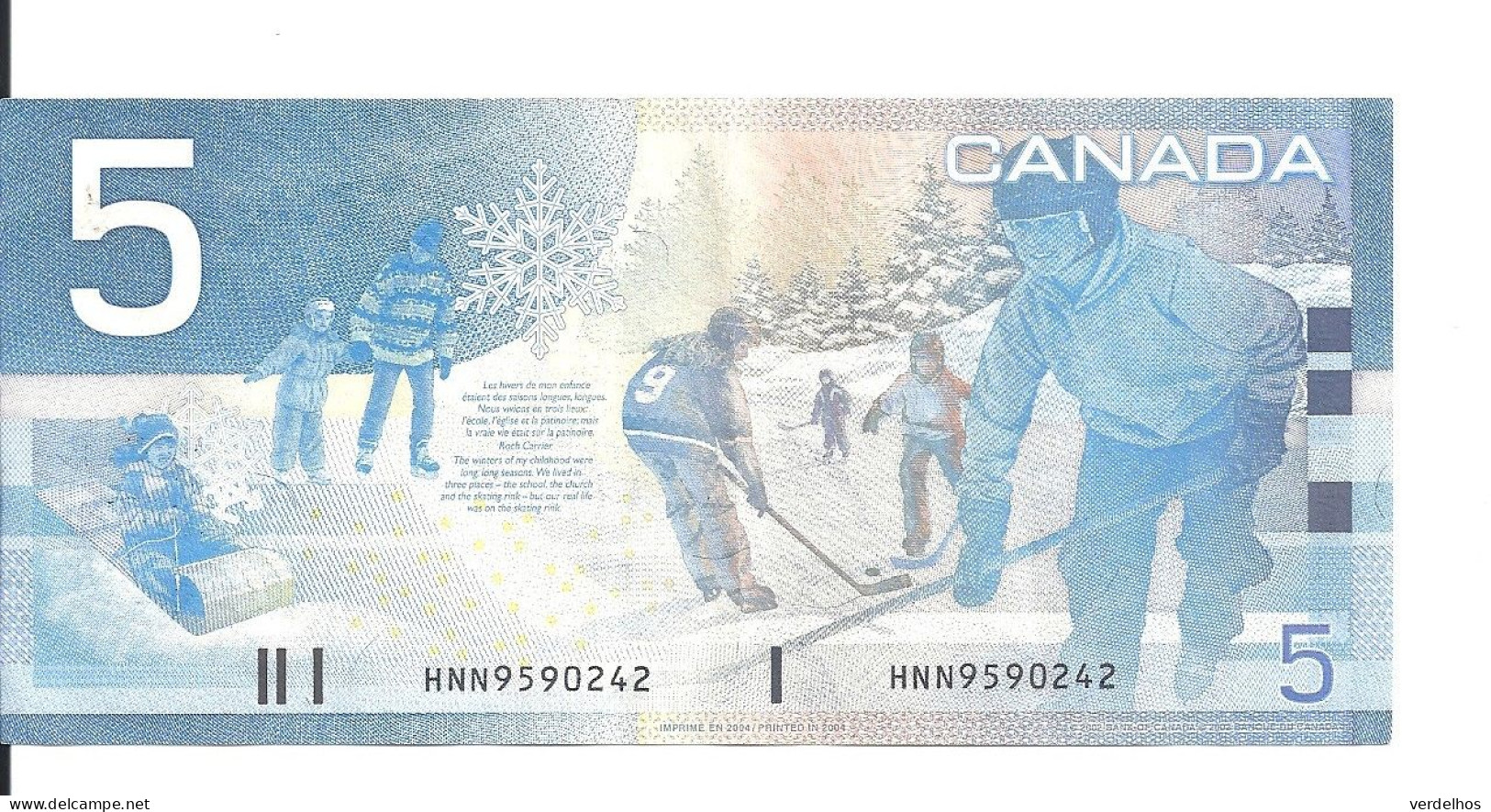 CANADA 5 DOLLARS 2002 VF+ P 101 - Kanada