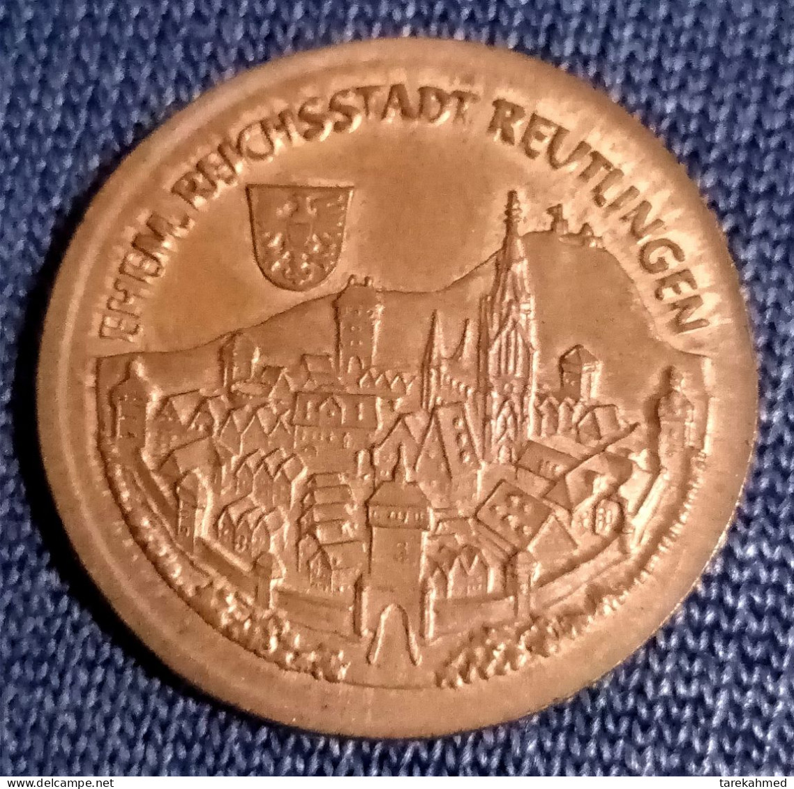 Germany, Federal Republic Of 1977, Rare Token - Sparkasse Reutlingen, Agouz - Monétaires/De Nécessité