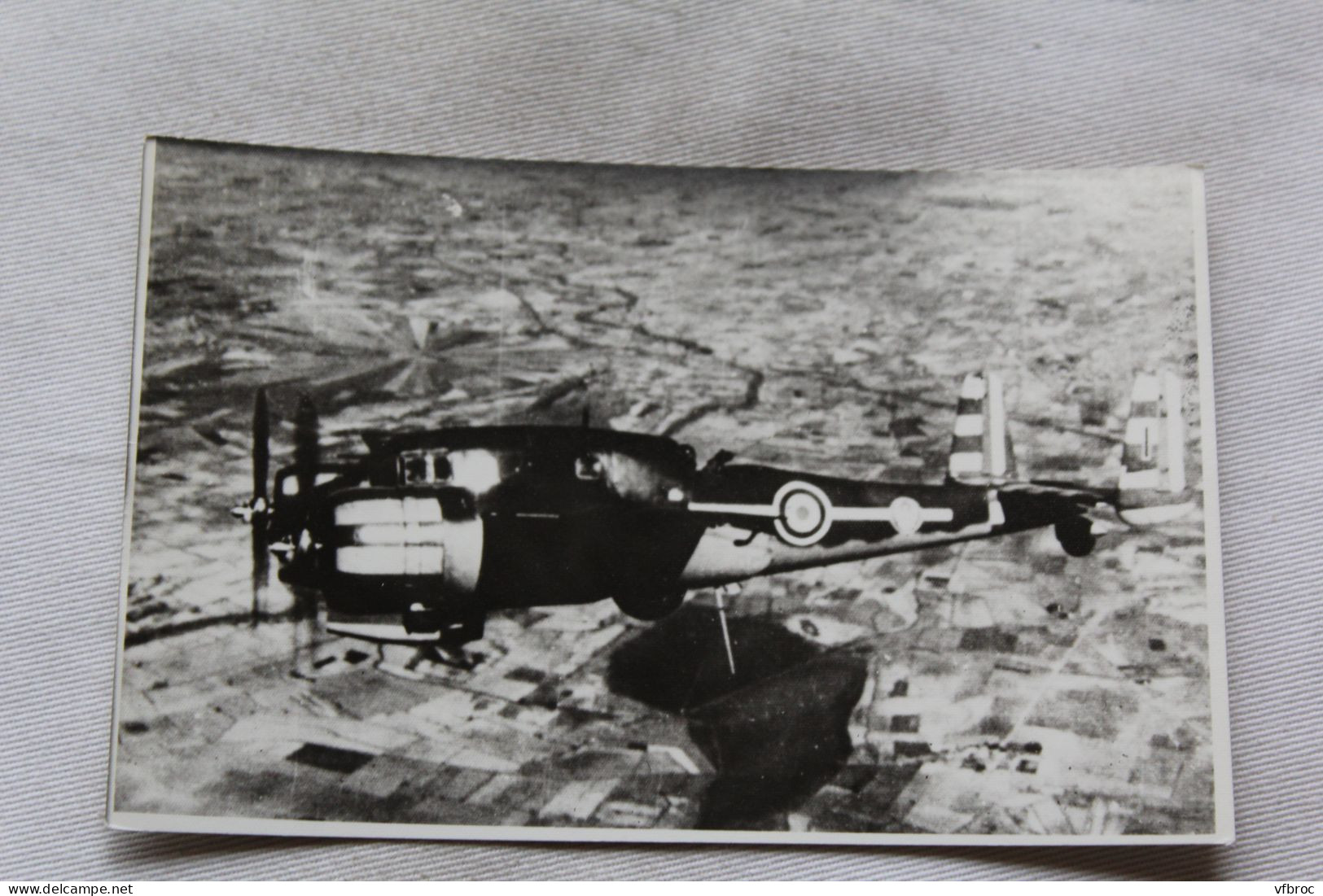Carte Photo, Avion Breguet 693, Aviation - 1919-1938: Entre Guerres