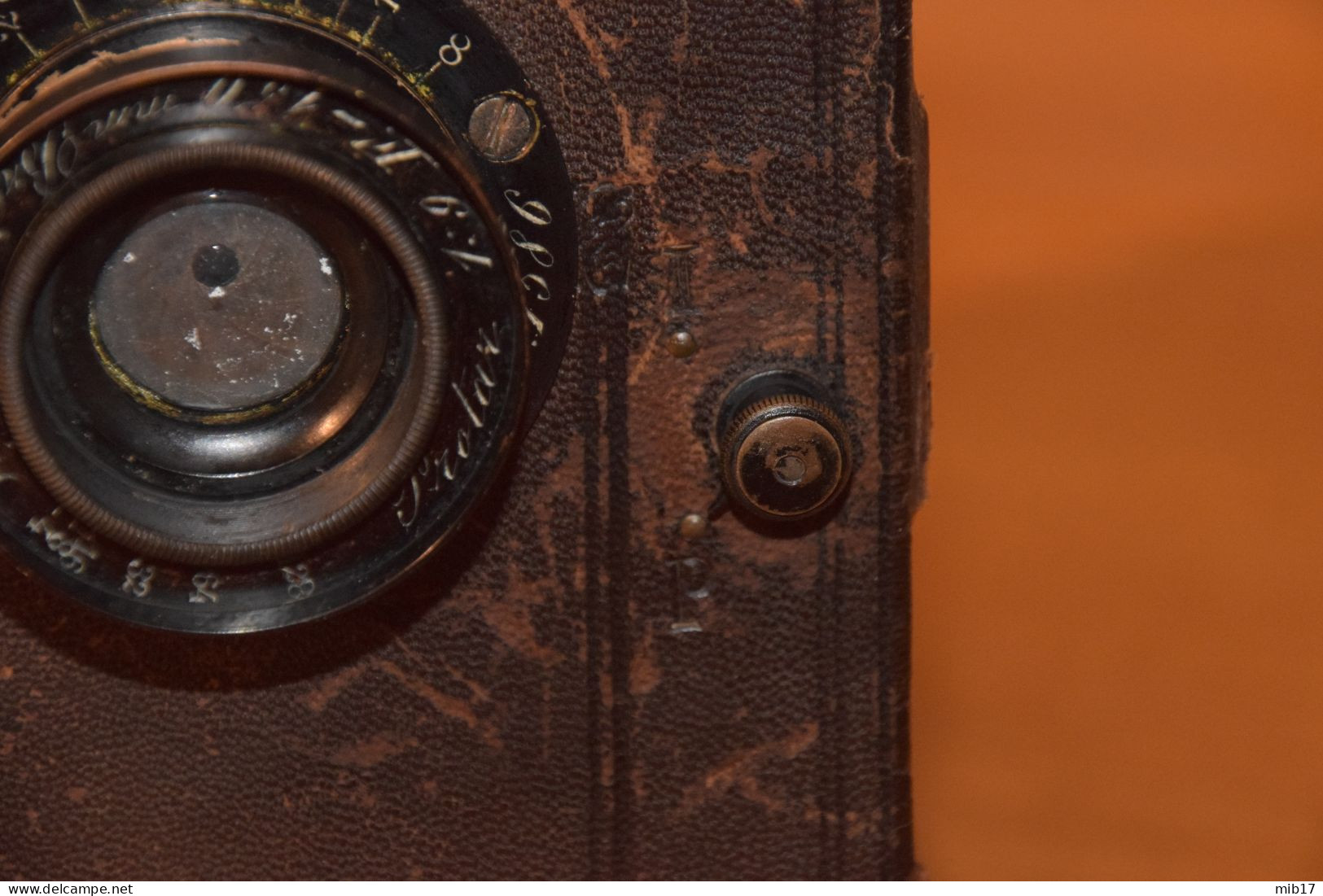 appareil photo à plaques sans marque style détective année env.1910 obj PROTAR/ZEISS - F KORISTKA dist ENRIQUE LEPAGE