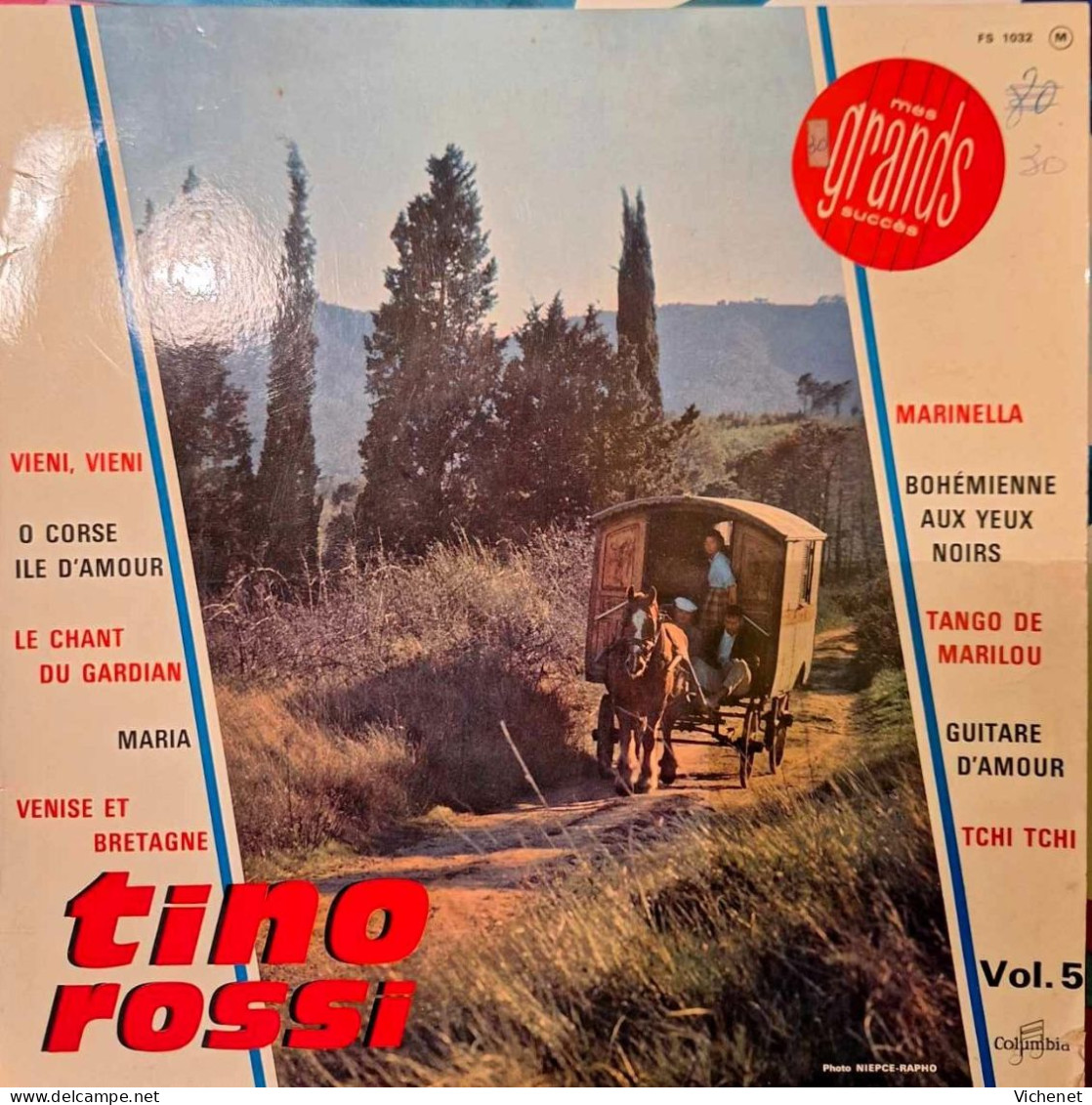 Tino Rossi - Mes Grands Succès - Vol.5 - 25 Cm - Formats Spéciaux
