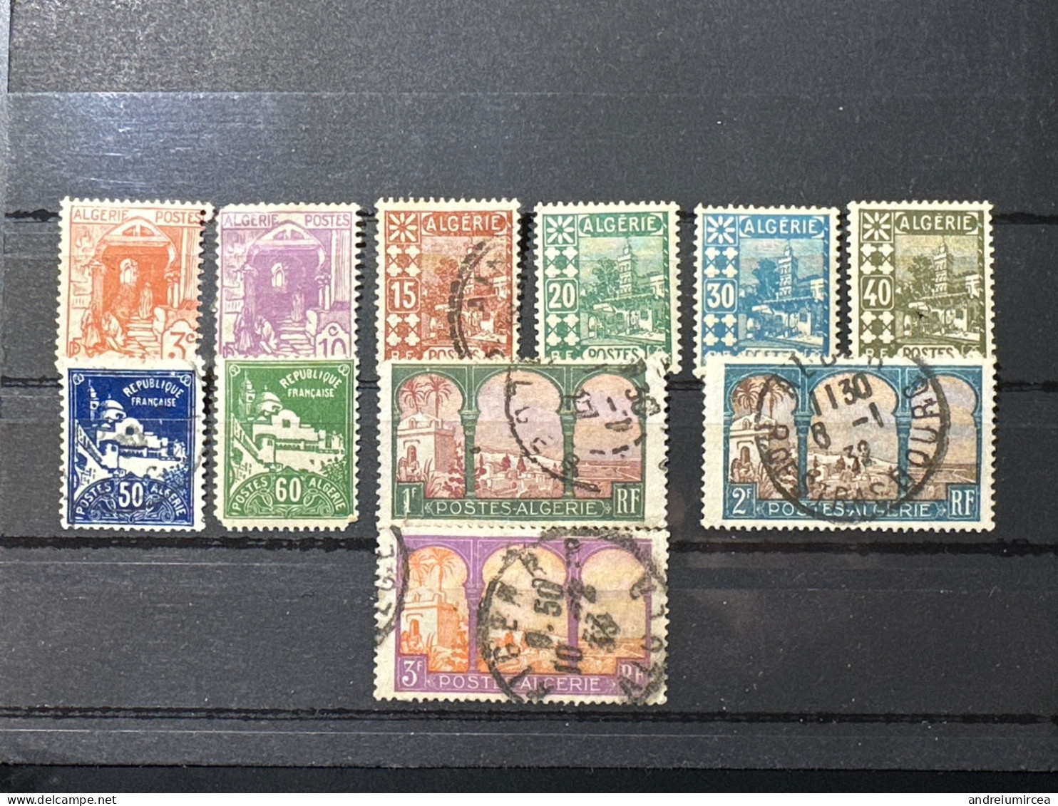 1926 Lot 11 Timbres  Algérie. - Other & Unclassified