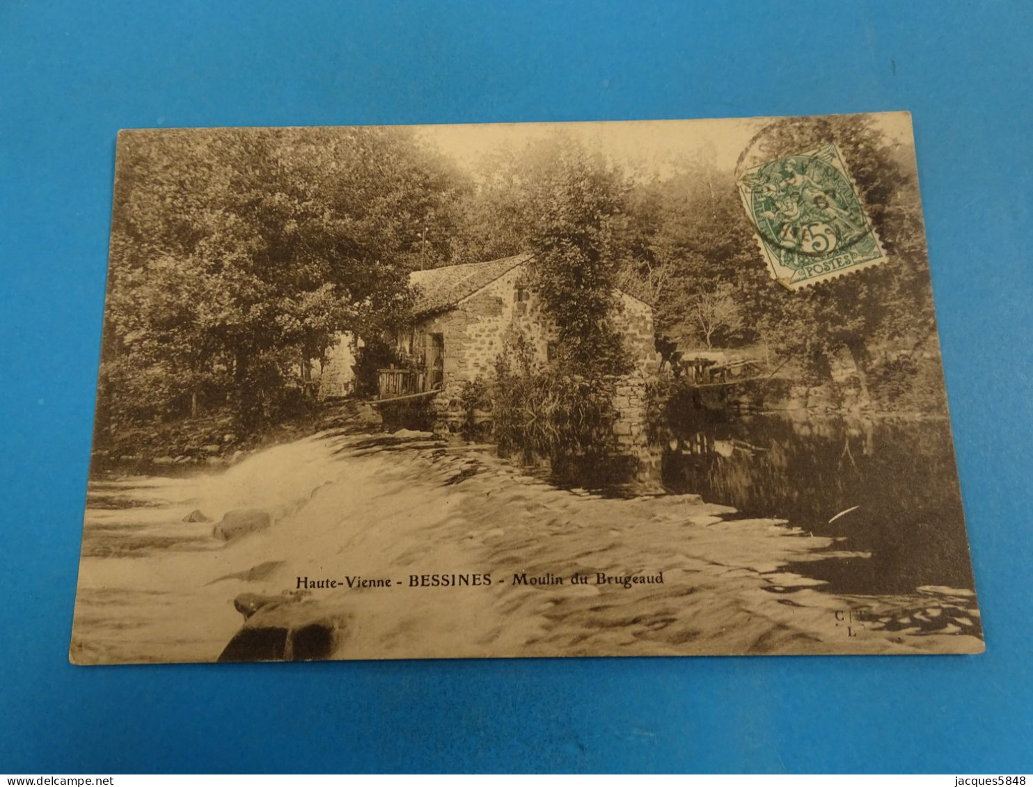 87) Bessines - N° - Moulin Du Brugeaud - Année:1907 - EDIT: C.T.L - Bessines Sur Gartempe