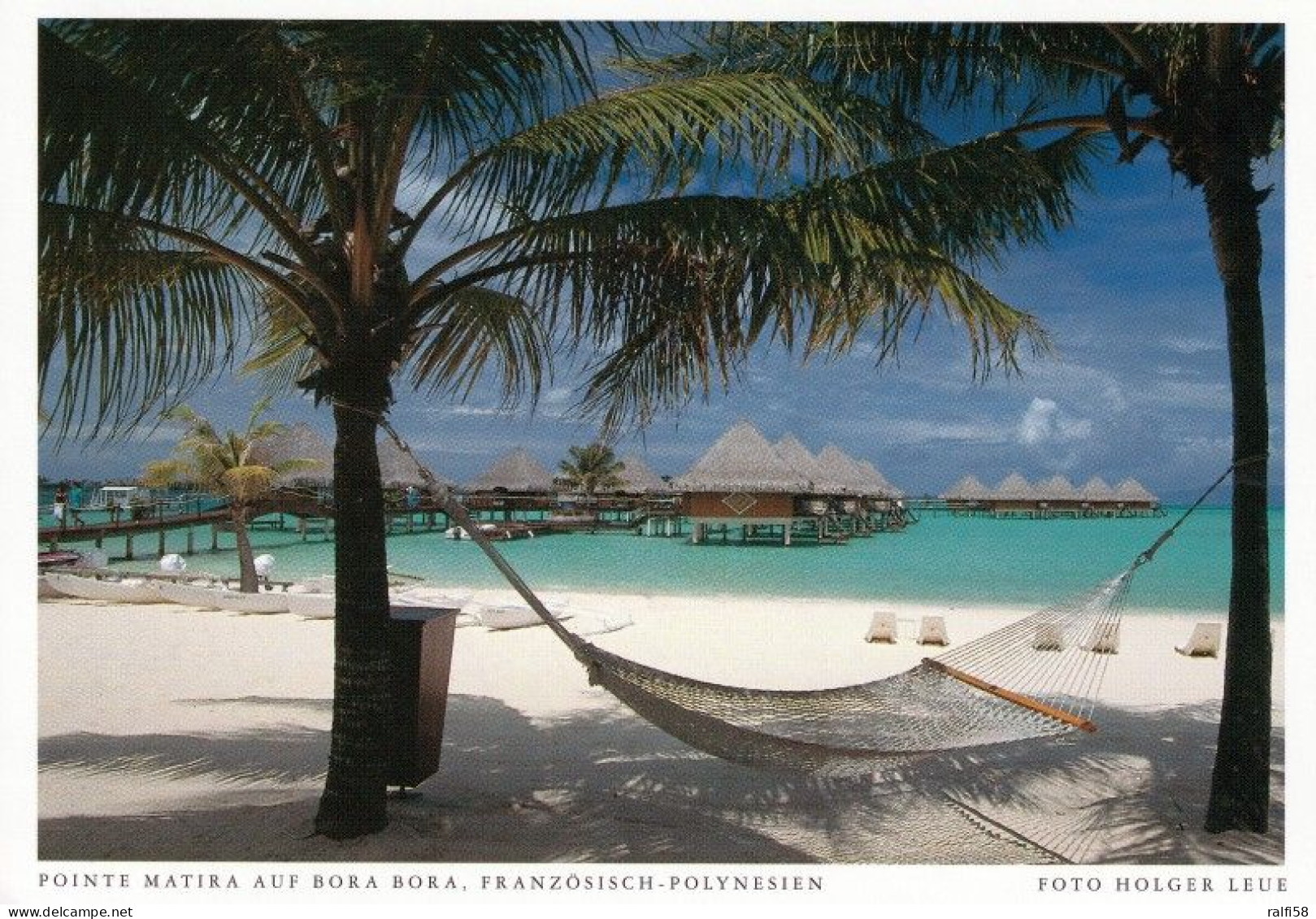 1 AK Französisch Polynesien * Pointe Matira Auf Bora Bora - French Polynesia * - Polynésie Française