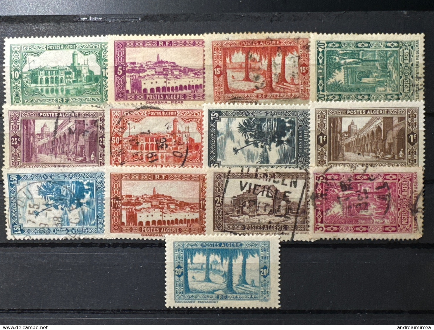 1936 Lot 13 Timbres  Algérie. - Other & Unclassified