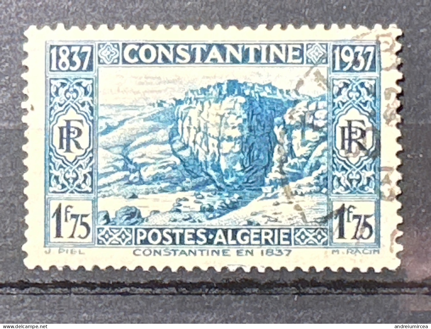 1937 Lot 1timbre  Algérie. - Other & Unclassified