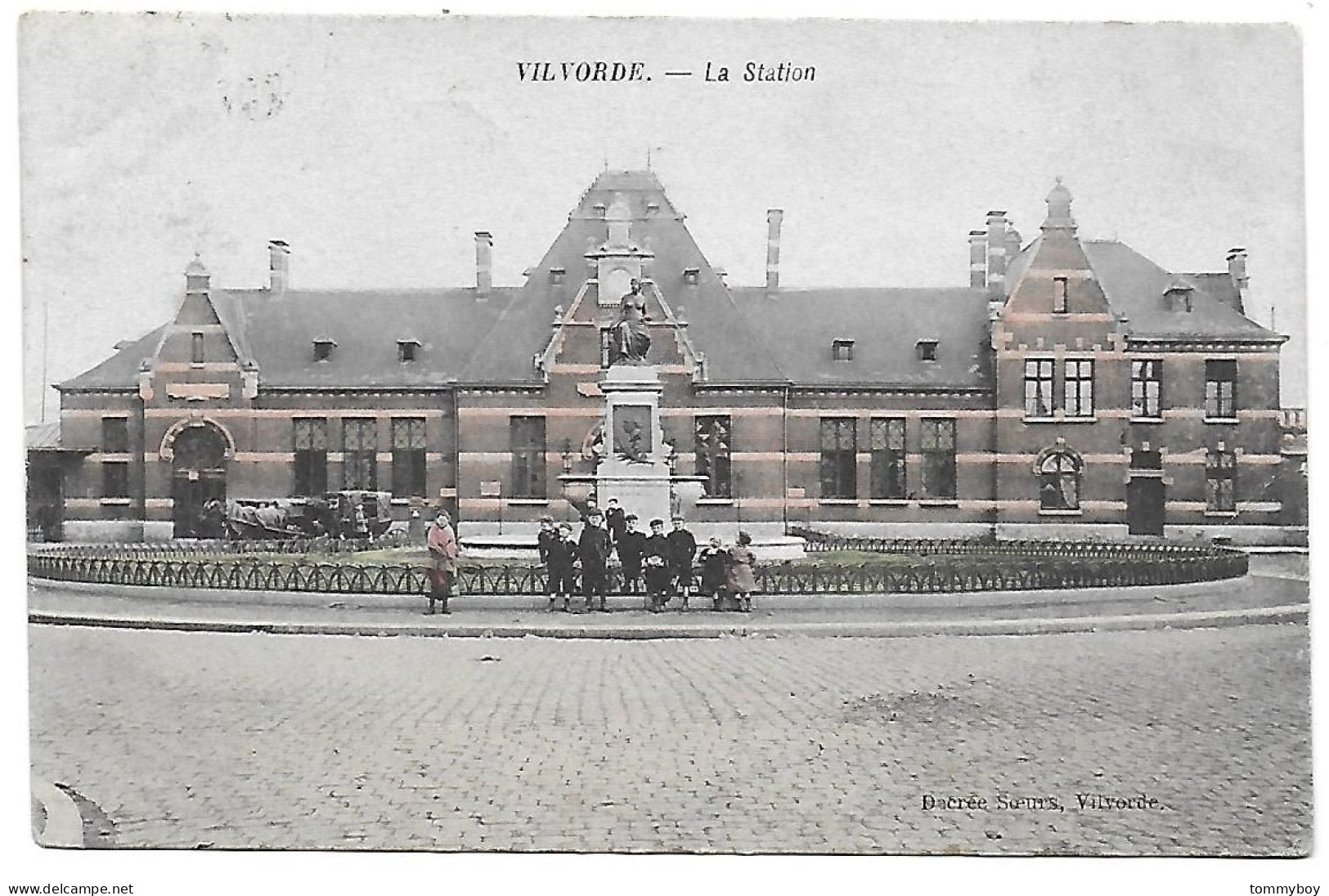 CPA Vilvorde, La Station - Vilvoorde