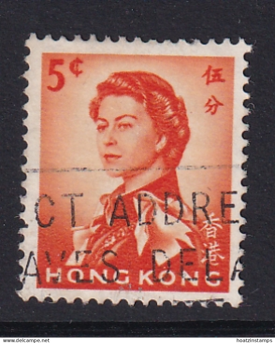 Hong Kong: 1966/72   QE II      SG222       5c   [Wmk Sideways]   Used  - Used Stamps